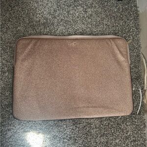 Kate Spade 13”/14” Laptop Sleeve – Rose Gold Glitter
